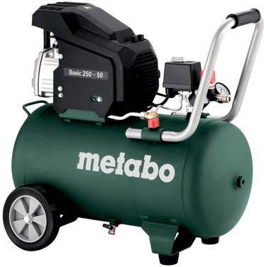 Metabo Basic 250-50 Tryckluftskompressor 50 l 8 bar