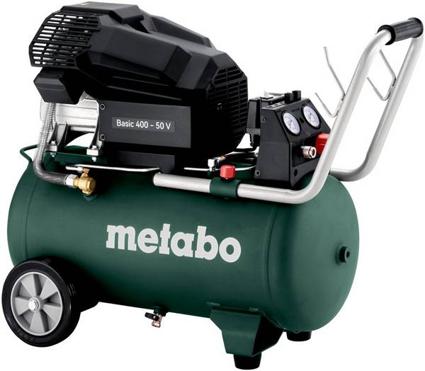 Metabo Basic 400-50 V Tryckluftskompressor 50 l 10 bar