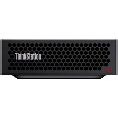 Lenovo ThinkStation PGX skrivbordssworkstation frontgaller med honungskakventil och röd PGX-etikett