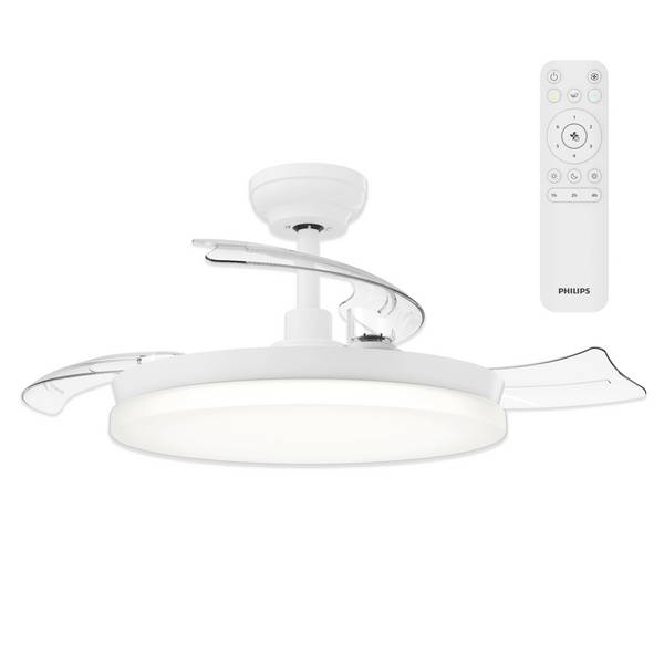 Philips LED Solr Takfläkt  32 W   med fjärrkontroll, Dimbar