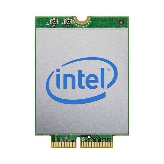Intel-processorchipmodul med silverfärgad metallöverslag och gröna kretskortskontakter.