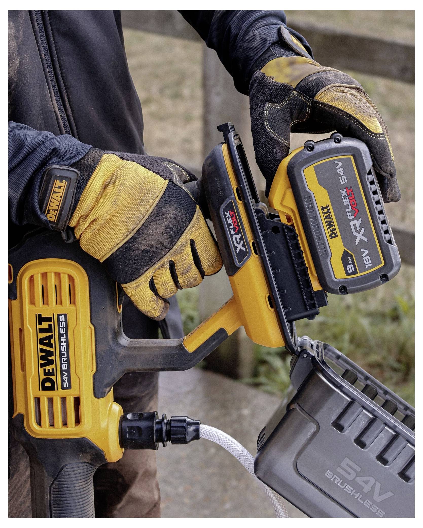 DEWALT DCMPW1000N Batteridriven högtryckstvätt 24 bar-11