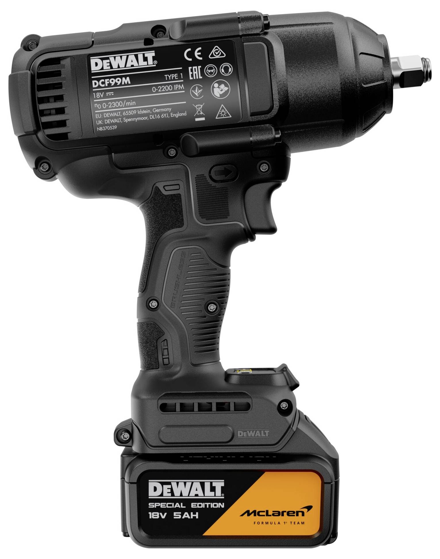 DEWALT DCF99MP2T-QW -Slagskruvdragare batteri borstfri-4