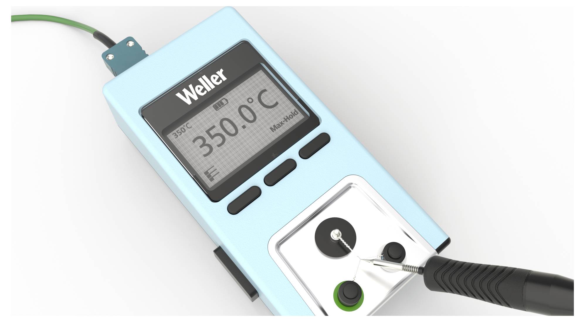 Weller WCU Temperaturmätare 0 - 400 °C-5
