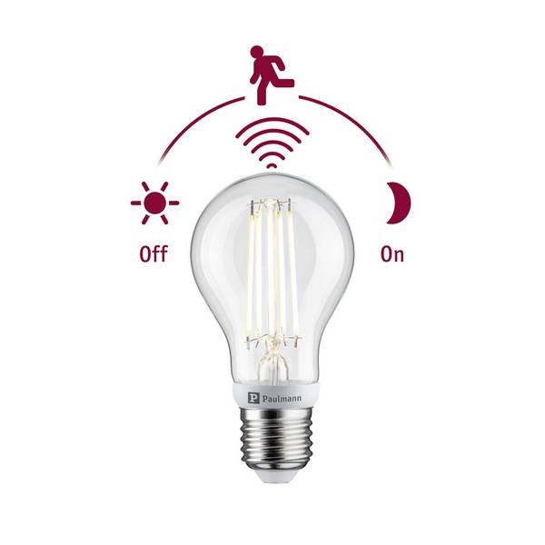 Paulmann 28999 LED-lamp EEK E (A - G) E27 7 W Varmvit (Ø x H) 60 mm x 114 mm 1 st