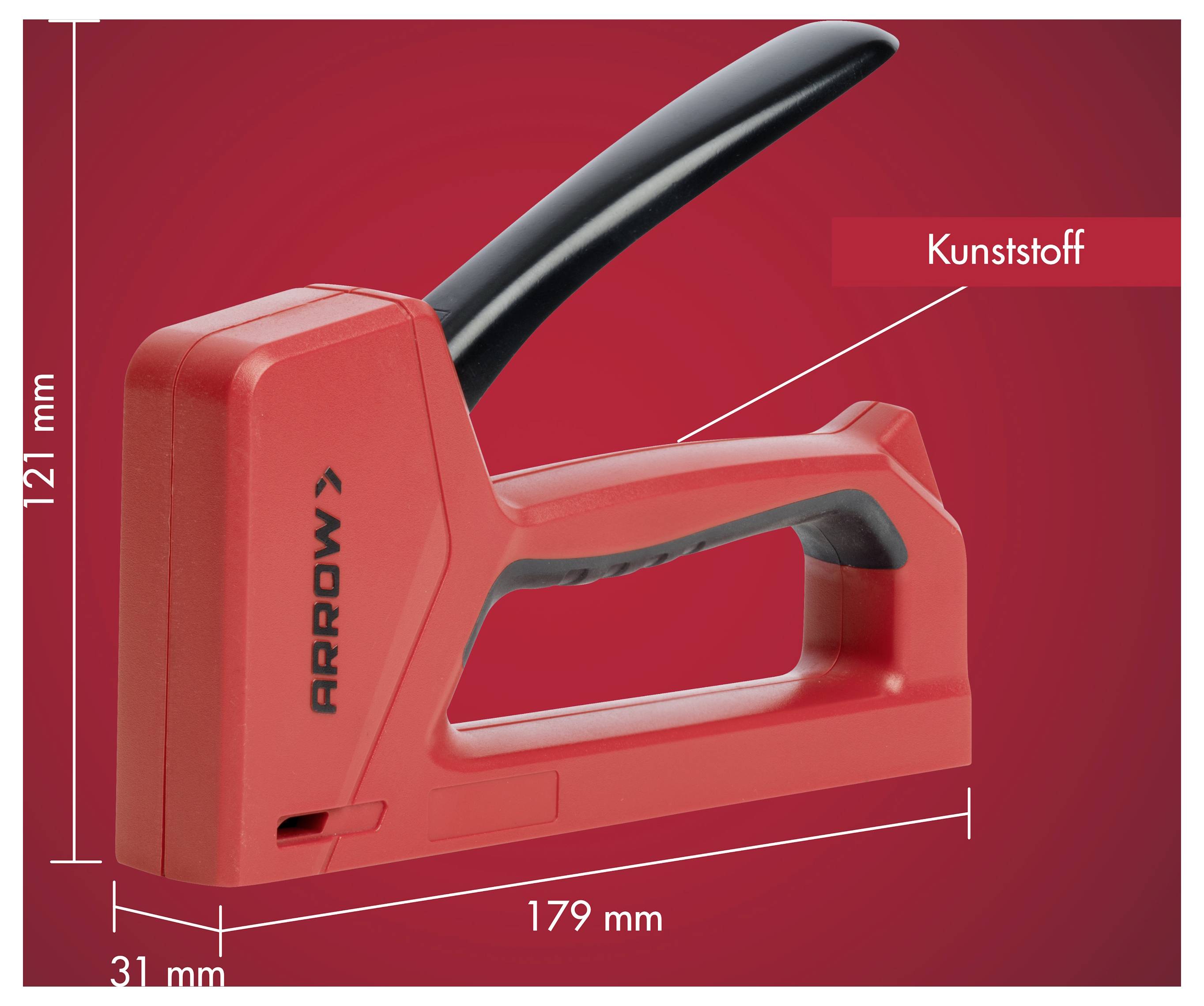 Arrow Tool Group JT27 385721 Häftpistol Klammerlängd 6 - 10 mm-4