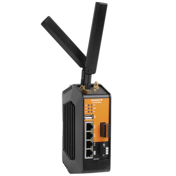 Weidmüller IE-SR-4GT-LTE/4G-USEMEA-M Router Inbyggt modem: LTE 10 / 100 / 1000 MBit/s