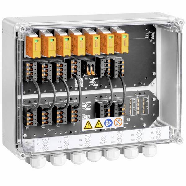 Weidmüller 2890580000 PVN DC 3I 3O 3MPP SPD1R CG 11 Generatoranslutningslåda
