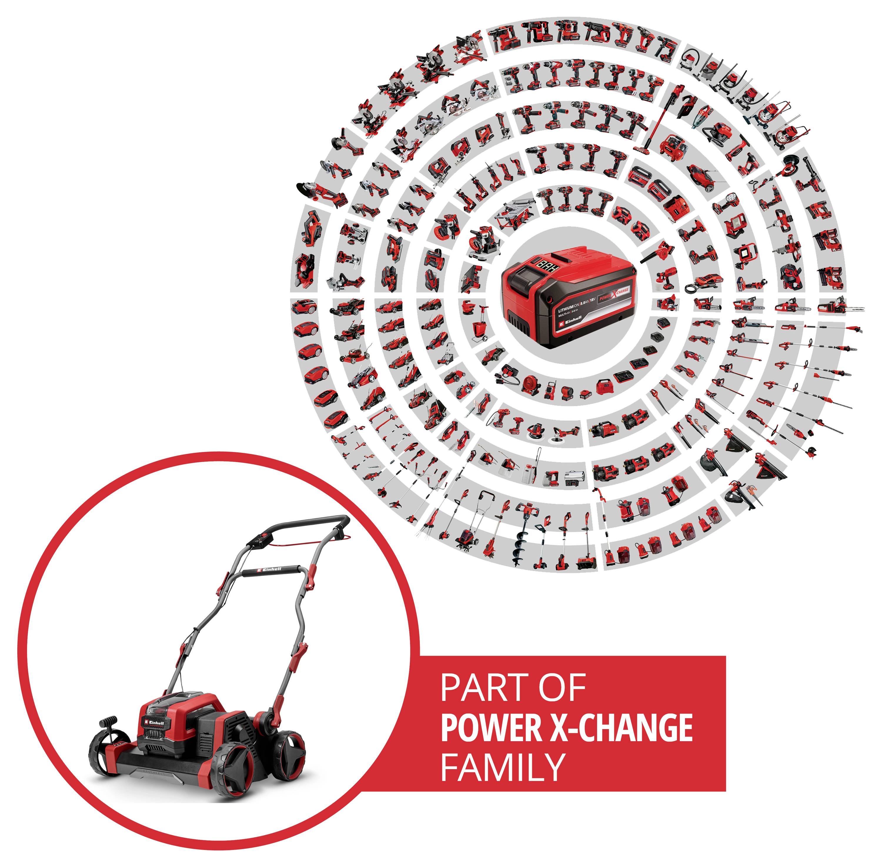 Einhell Professional GP-SC 36/40 Li BL-Solo Vertikalskärare Li-Ion Batteri exkl. batteri, utan laddare Arbetsbredd 40 cm-1
