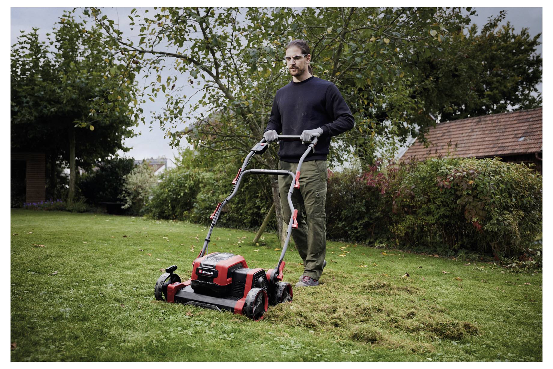 Einhell Professional GP-SC 36/40 Li BL-Solo Vertikalskärare Li-Ion Batteri exkl. batteri, utan laddare Arbetsbredd 40 cm-3