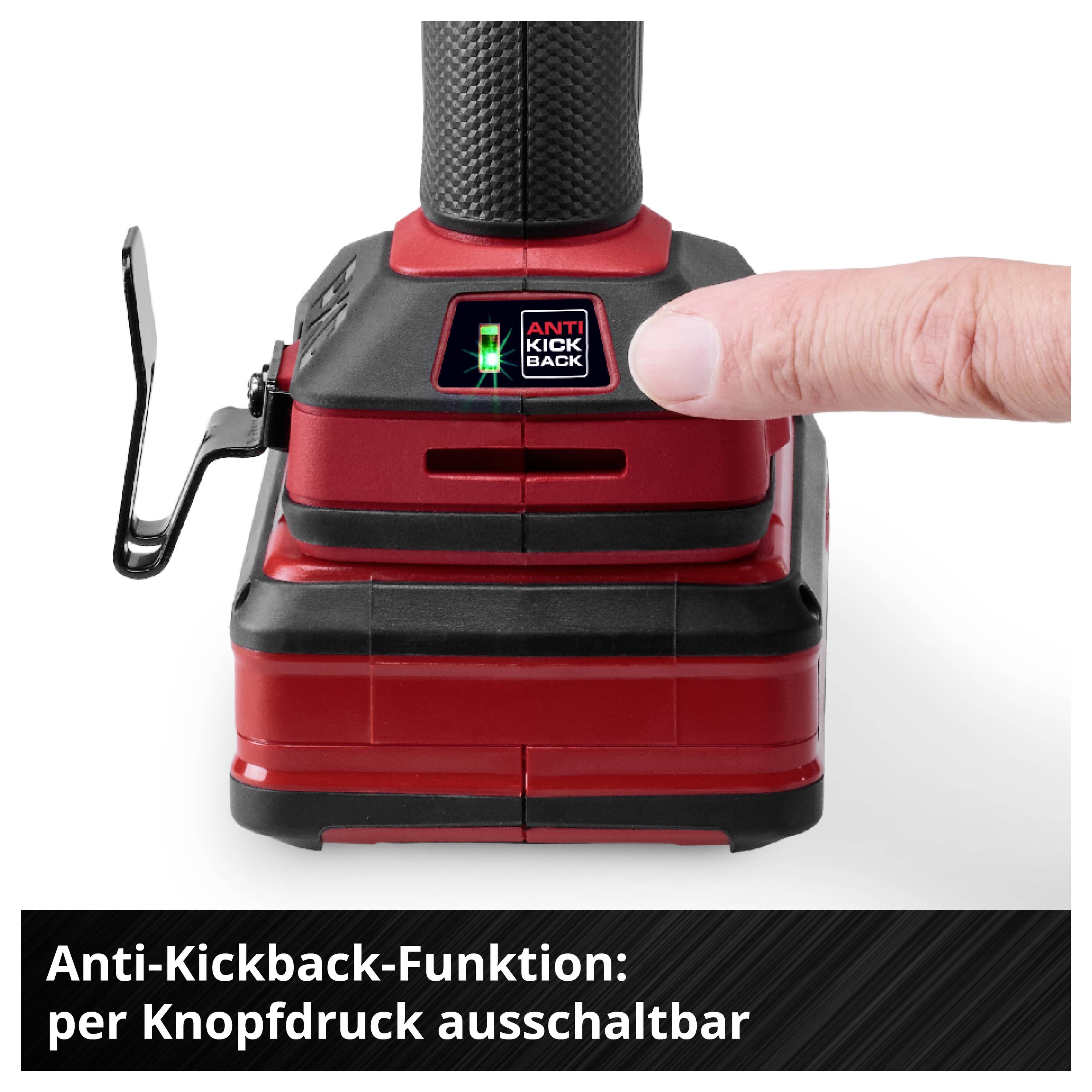 Einhell Professional TP-CD 18/70-C Li-i BL - Solo PXC 2-växel-Slagborrmaskin batteri borstfri-6