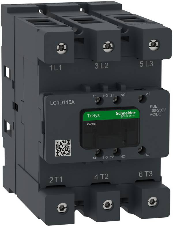 Schneider Electric LC1D115AKUE Ledningskontaktor         1 st