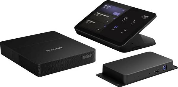 Lenovo ThinkSmart Core Gen 2+IPCTRL MTR Konferenssystem USB-A, USB-C®, HDMI®-utgång, HDMI® -ingång, RJ45, Wi-Fi 6E (IEEE 802.11 ax/ac/n/g/b/a), Bluetooth Svart