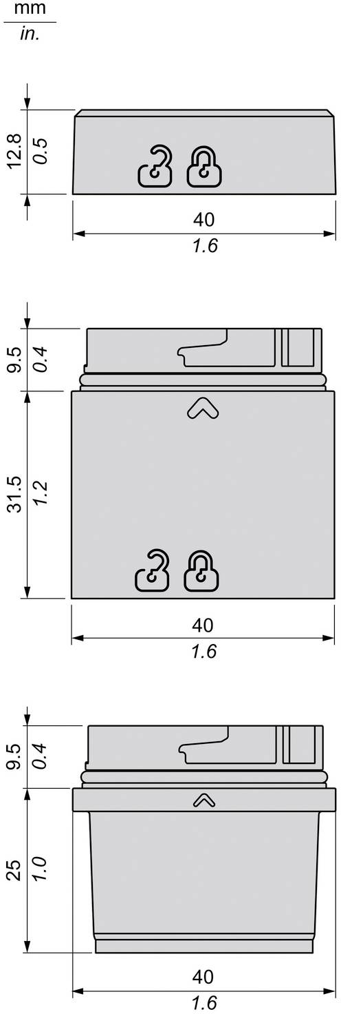Schneider Electric Signallampa XV4C21BG XV4C21BG 1 st-1