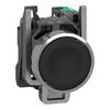 Schneider Electric XB4BA215 Tryckknapp, Harmony XB4, metall, 22mm, svart, omärkt, fjädrande, 1S, Push-in Tryckknapp 1 st