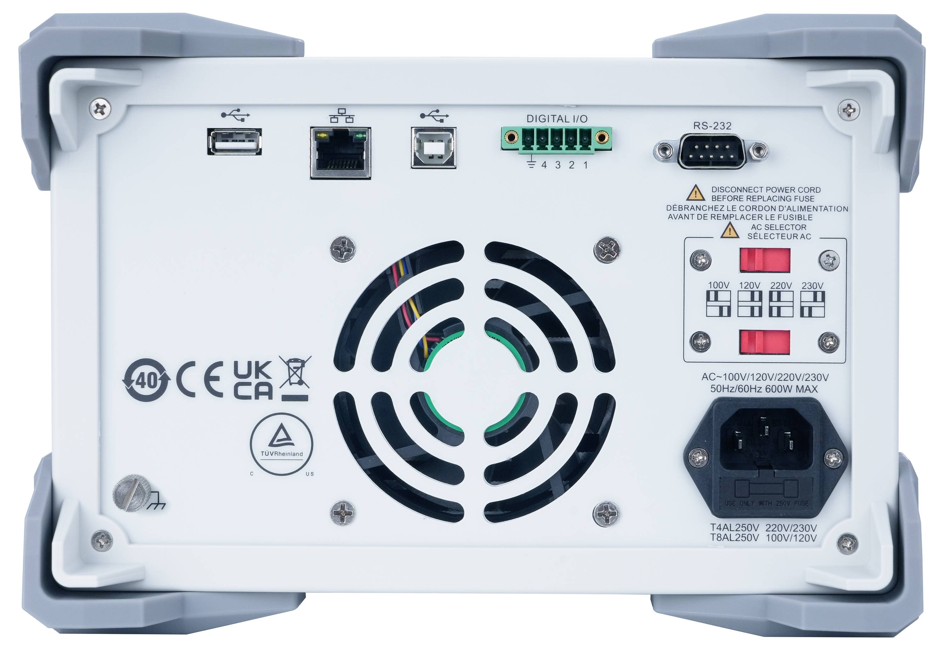 Uni-T UDP3305S-U Laboratorieaggregat, justerbar 0 - 32 0 - 5 A 348 W USB-enhet, USB-Host, RS232, LAN radiostyrd, program-3