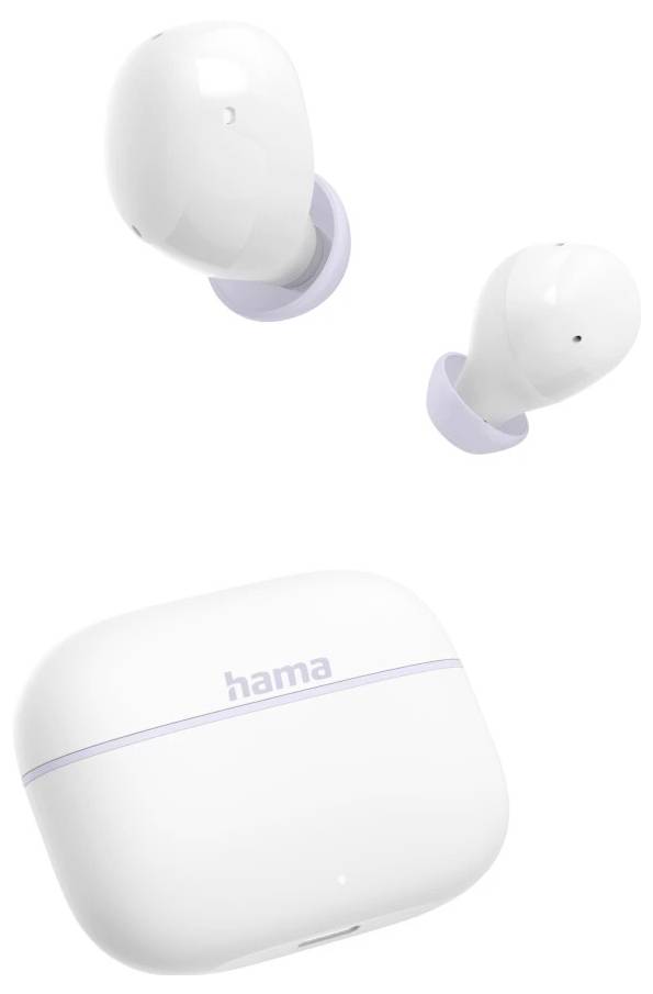 Hama Freedom Buddy II In Ear hörlurar Bluetooth Stereo Vit-2