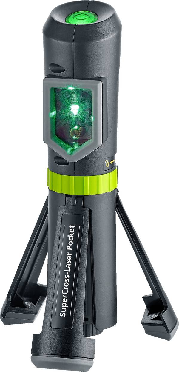 Laserliner SuperCross-Laser Pocket Plus Korslinjelaser   Räckvidd (max.): 40 m