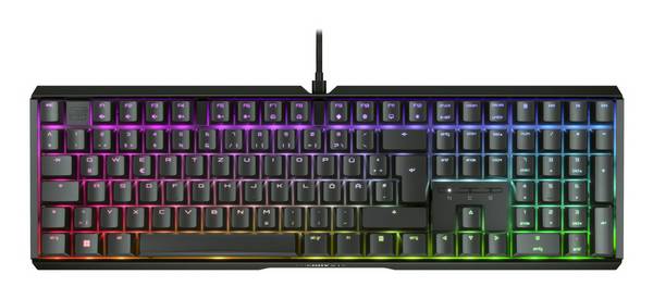 Cherry XTRFY MX 3.1 RGB BLACK / DE Sladd Tangentbord  Tyska, QWERTZ Svart