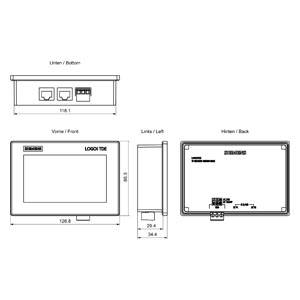 Siemens 6ED1055-4MH08-0BA3 PLC-styrningsmodul-1