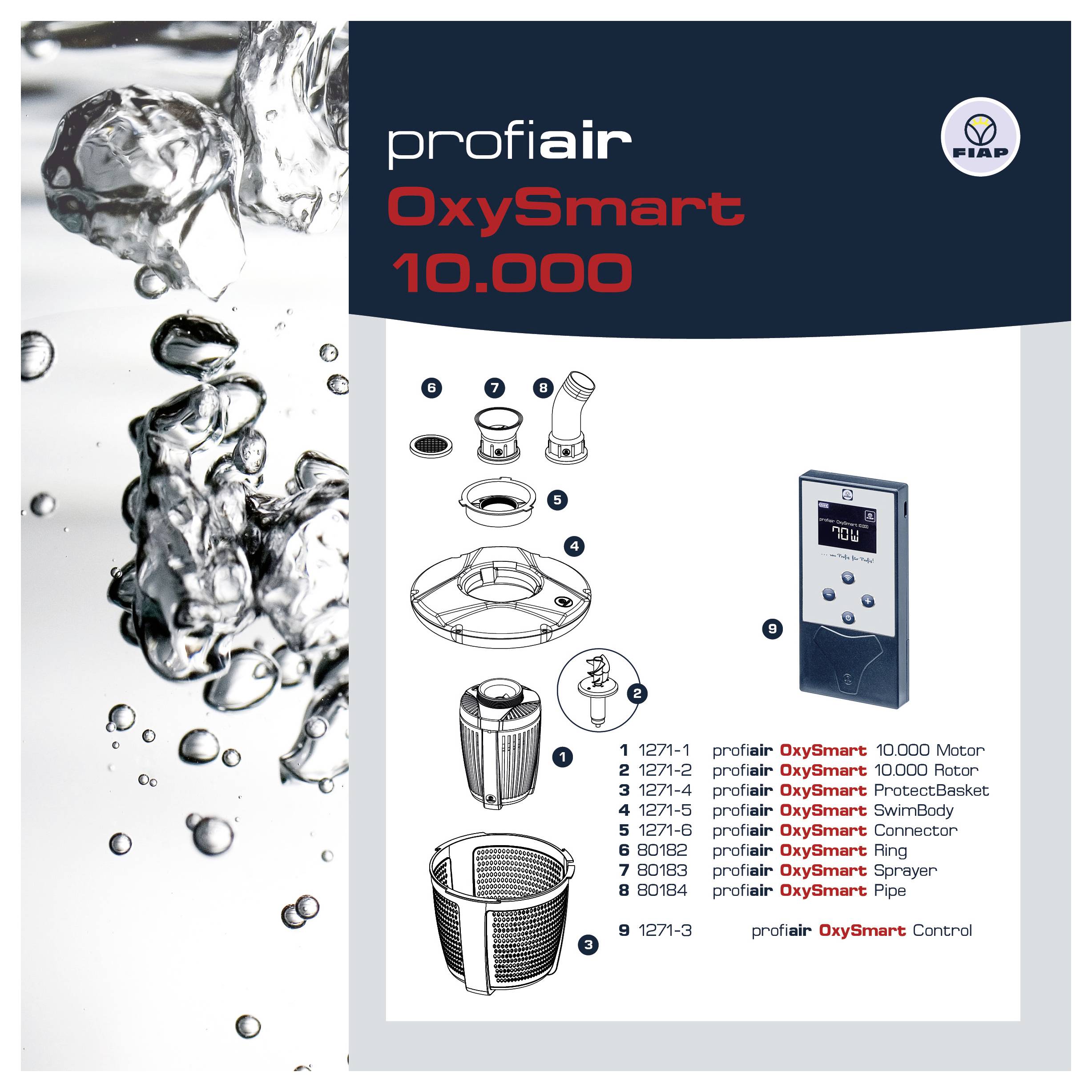 FIAP 1271 profiair OxySmart 10.000 Dammluftpump 10000 l/h-1