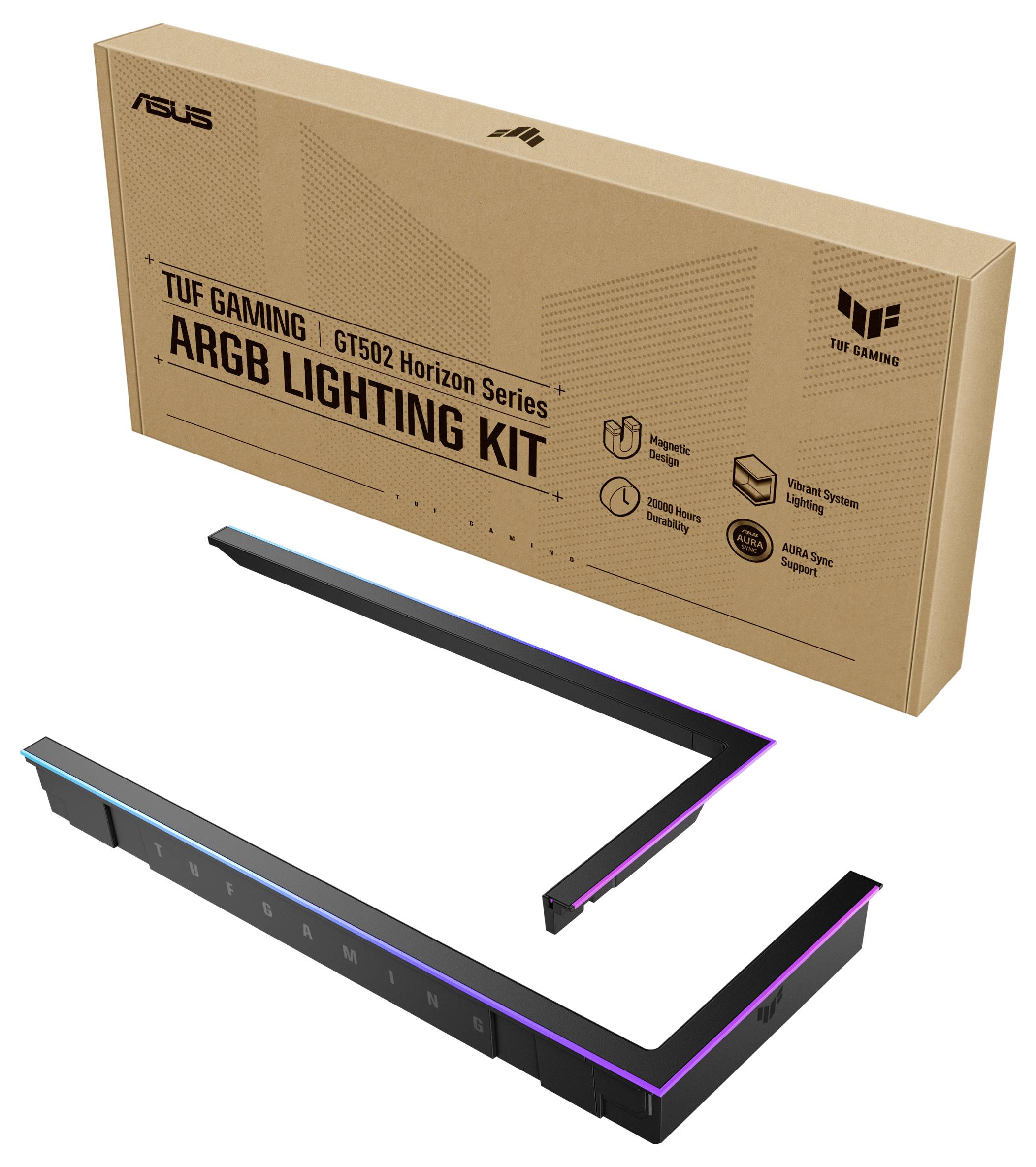 Asus TUF GAMING GT502 HORIZON ARGB LIGHTING K Svart-8