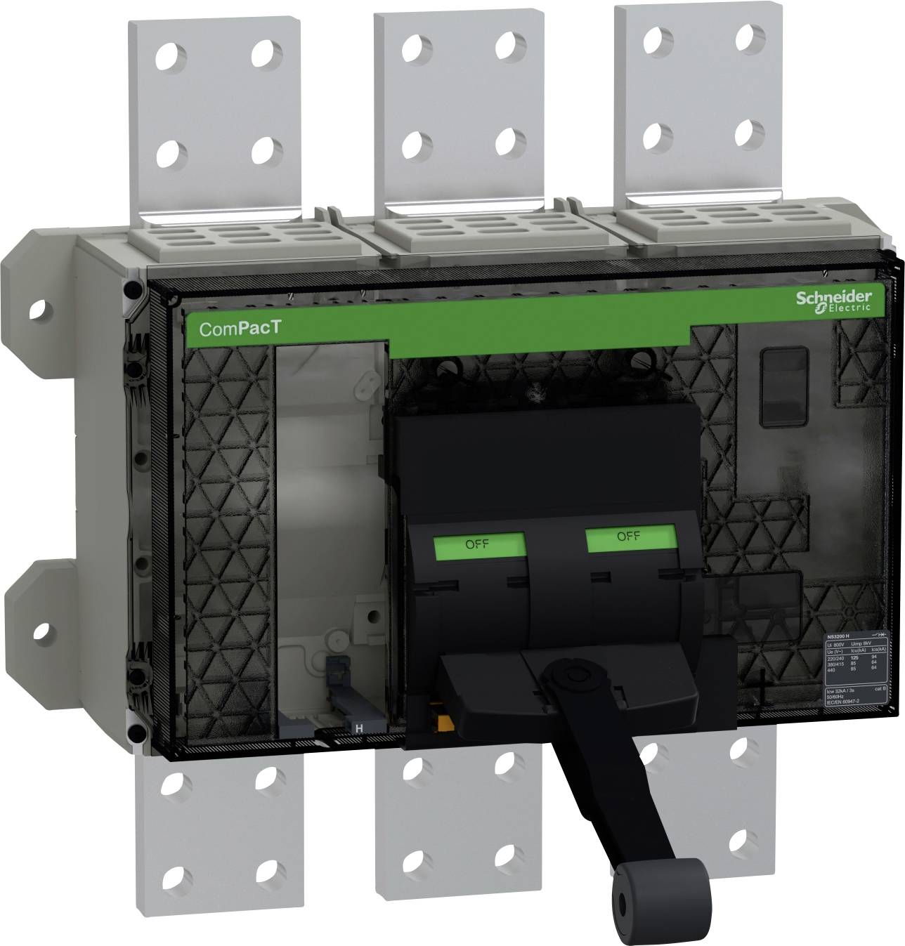 Schneider Electric C320H3FM Brytare 1 st Växelspänning (max.): 690 V/AC (B x H x D) 420 x 350 x 160 mm