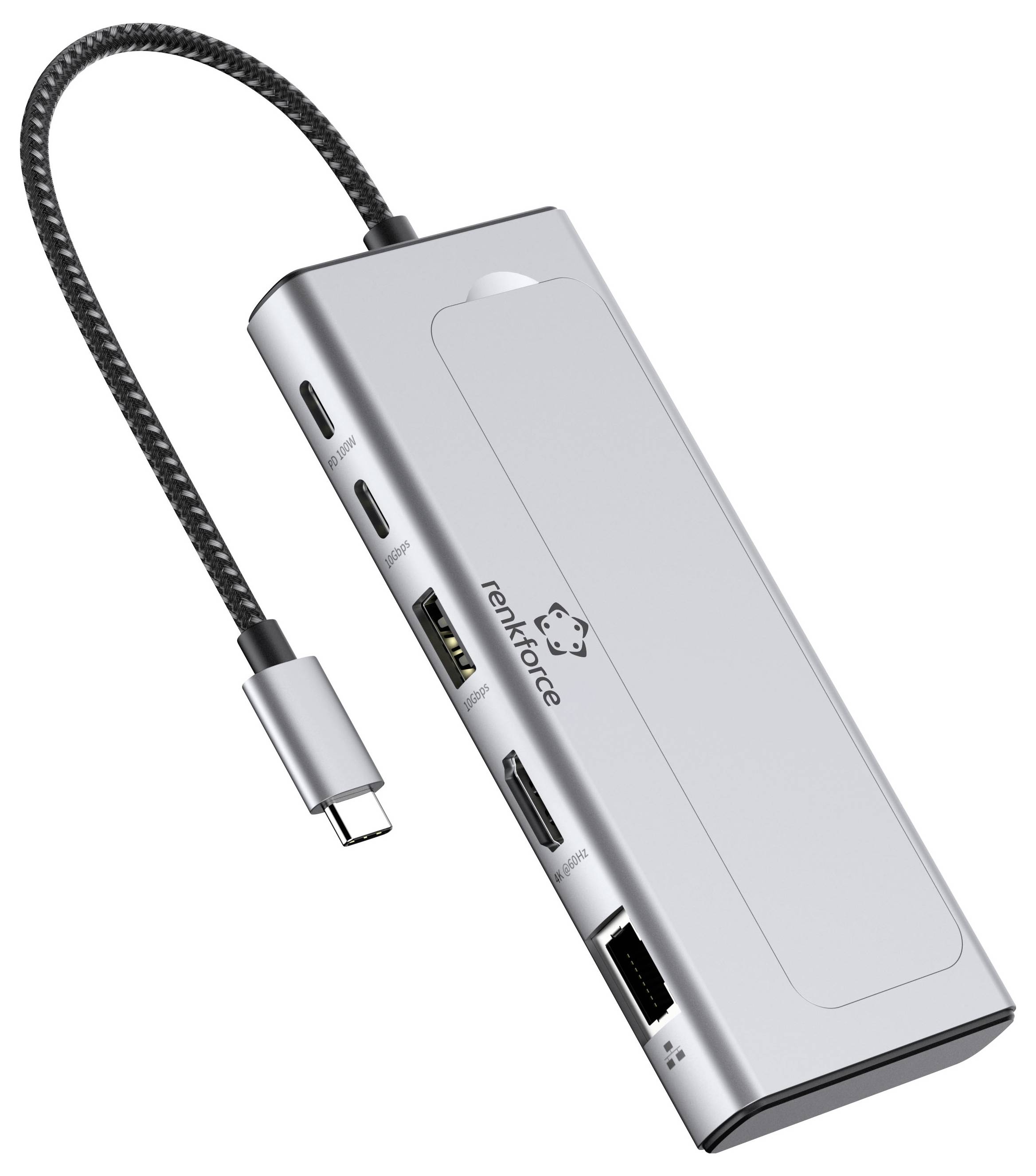 Renkforce USB-hubb RF-6in1DSSDE-100 Passar till följande märken: Apple-1