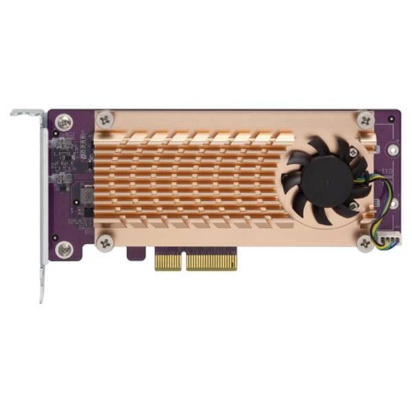 QNAP QNAP QM2-2P-244A  QM2 Card  Gränssnittskonverter