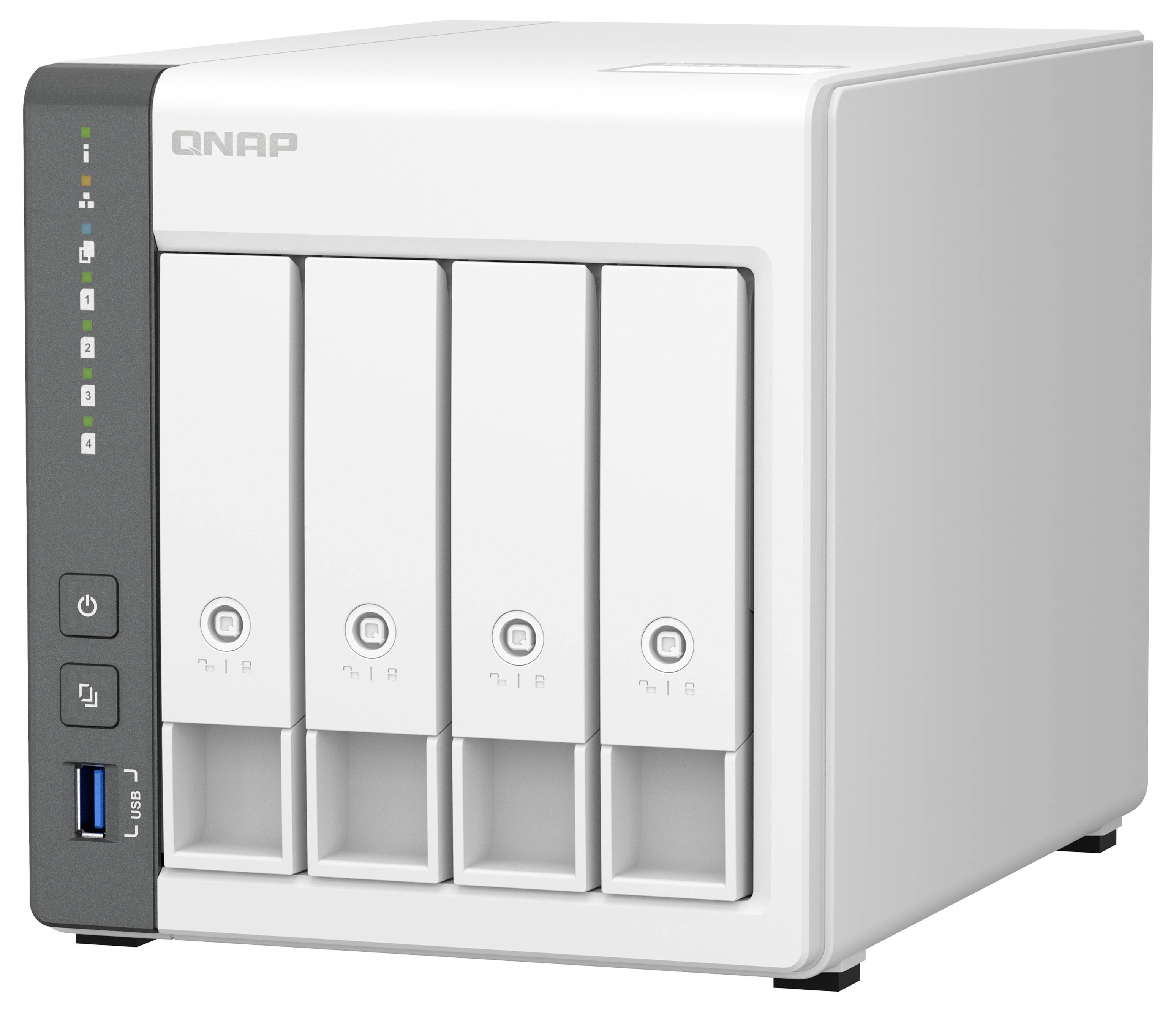 QNAP NAS-Server 0 TB TS-433-4G-4