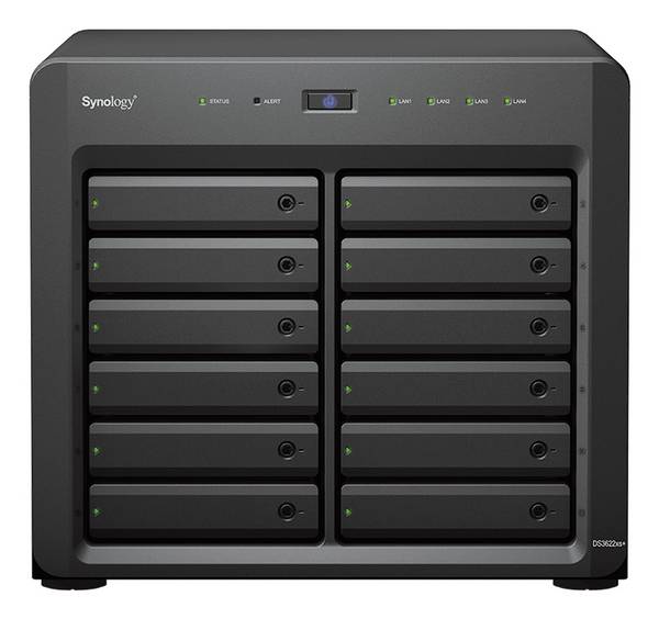 Synology  NAS-Server 0 TB  12 Bay  DS3622XS+