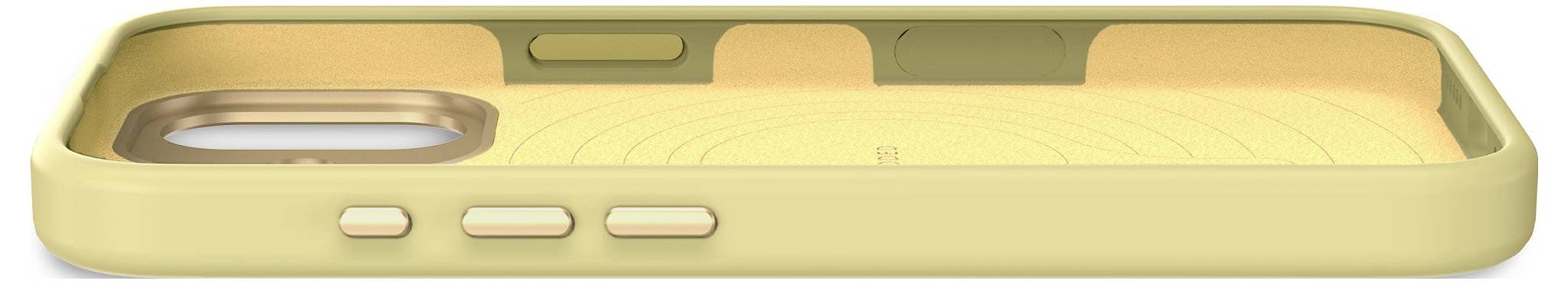 Decoded Decoded AntiMicrobial Silicone Backcover Backcover iPhone 17 Gul D25IPO17BCS9YW-3