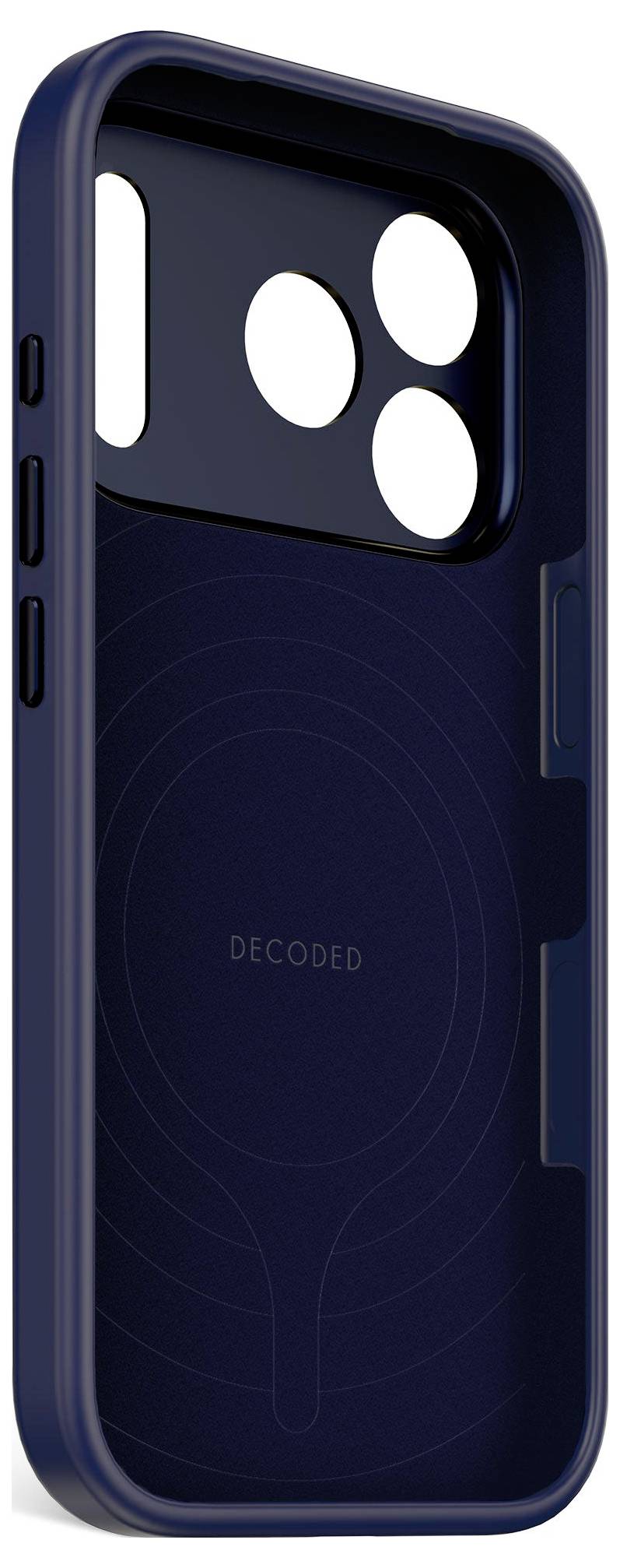 Decoded AntiMicrobial Silicone Backcover iPhone 17 Pro Marin D25IPO17PBCS9TY-2