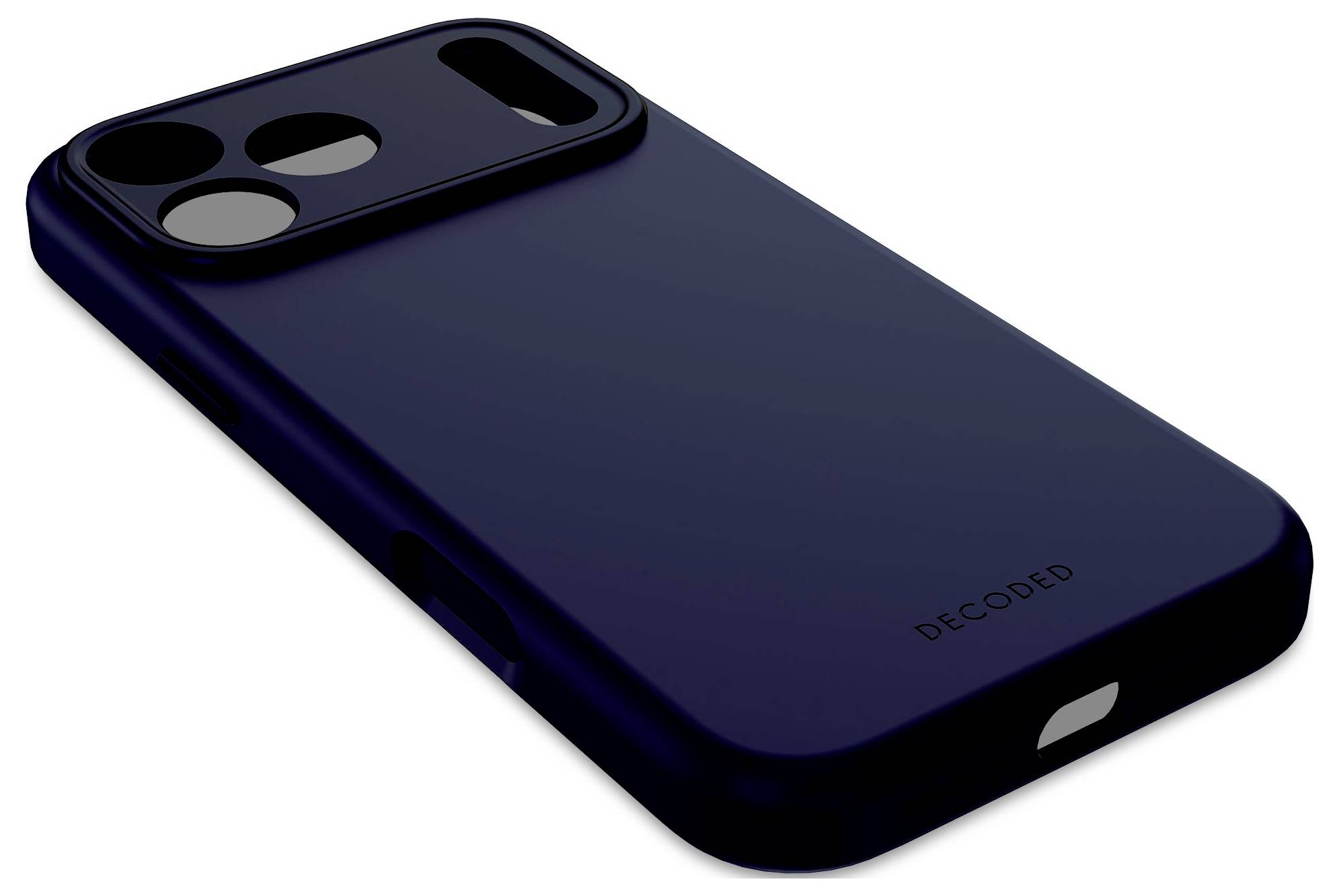 Decoded AntiMicrobial Silicone Backcover iPhone 17 Pro Max Marin D25IPO17PKBCS9TY-5