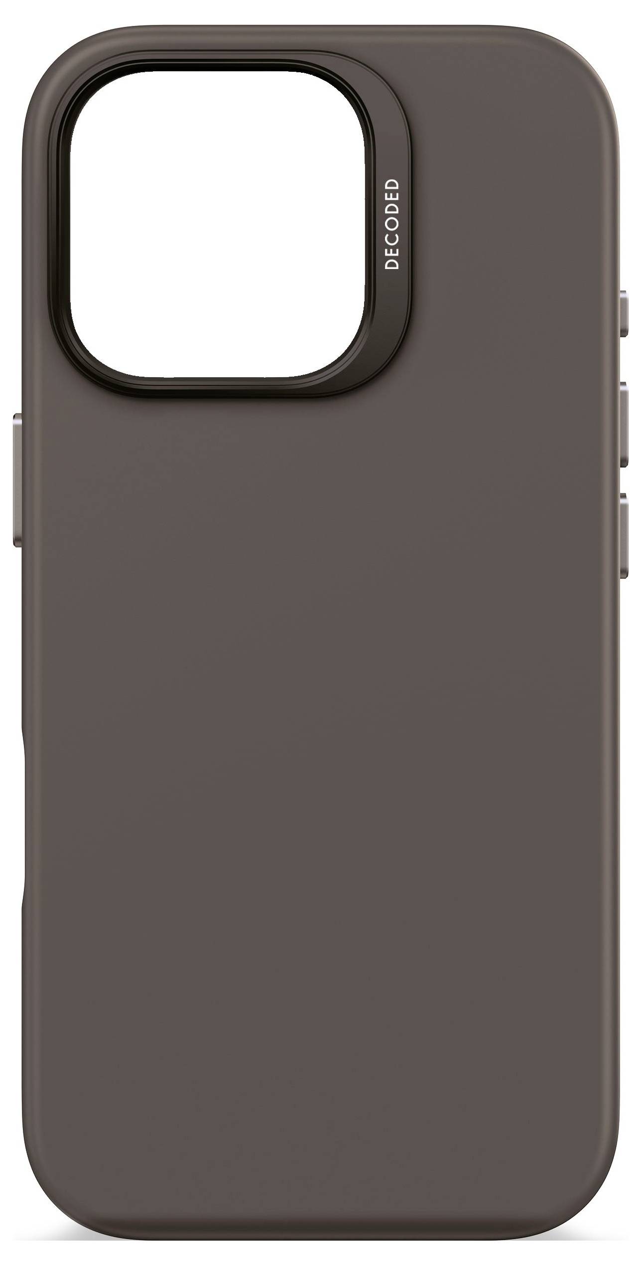 Decoded Decoded AntiMicrobial Silicone Backcover Backcover iPhone 16 Pro Svart D25IPO16PBCS9PM-3