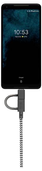 Native Union USB-C Kabel USB 2.0 2 m BELT-ULC-ZEB-NP-4