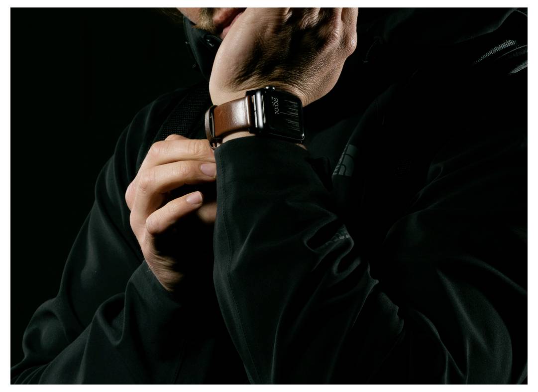 Nomad Modern Lthr. Brown Connect. Armbandsfäste Brun-13