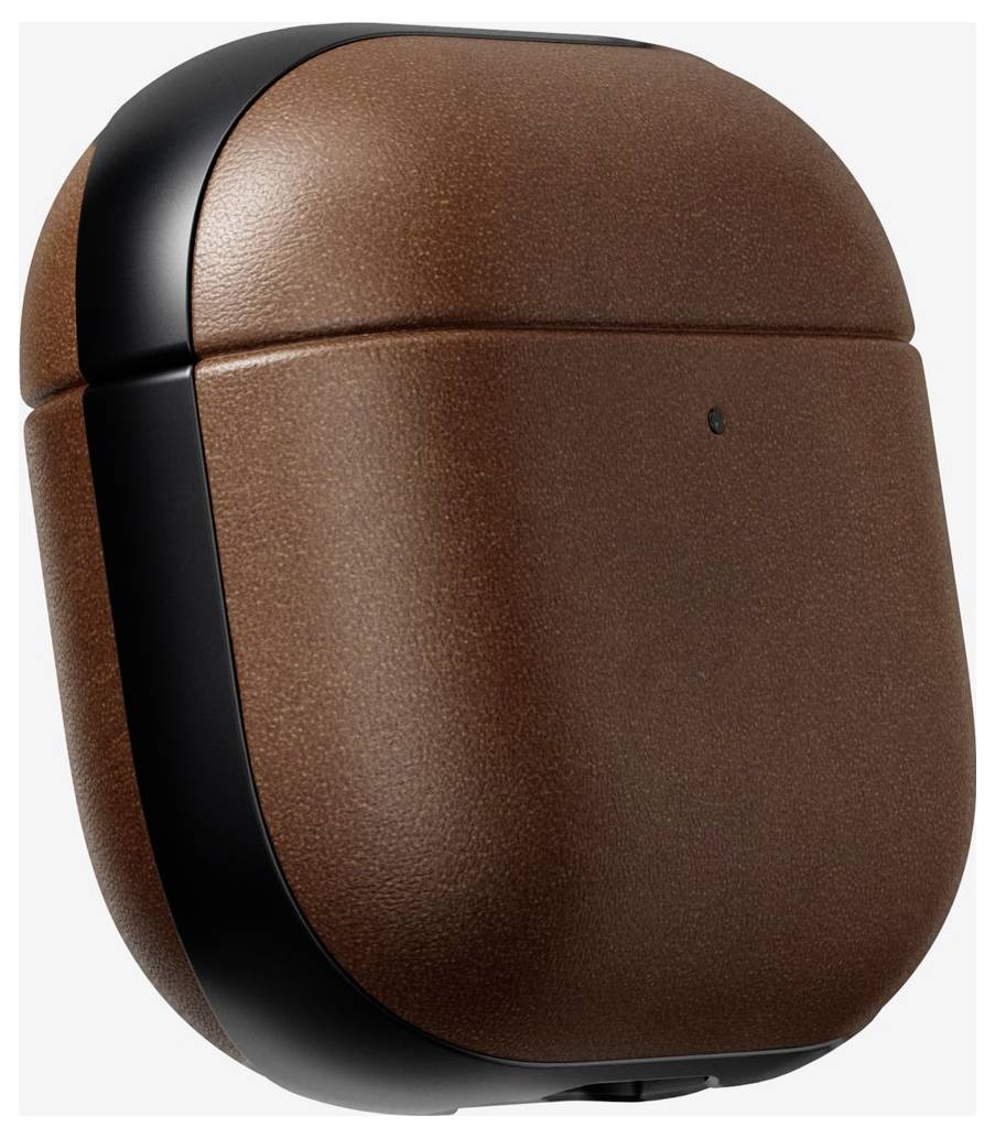 Nomad Modern Leather Case Airpods 4 Skyddsfodral för laddning Brun-3
