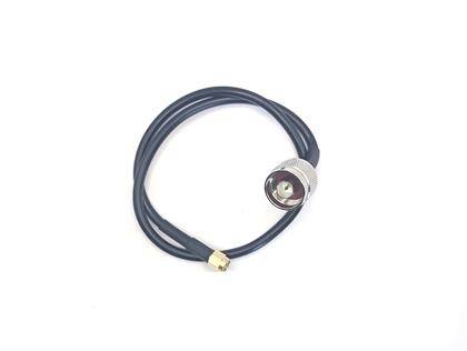 Mueller Electric BU-4150059M1.5 Koaxialkabel Ytterdiameter: 4.95 mm RG58 50 Ω 60 dB Svart 1 st-0
