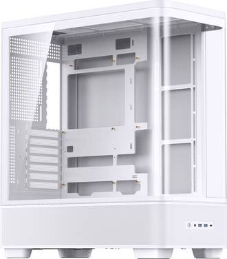 Jonsbo TK-5 Midi-Tower Datorchassi  Vit Sidofönster
