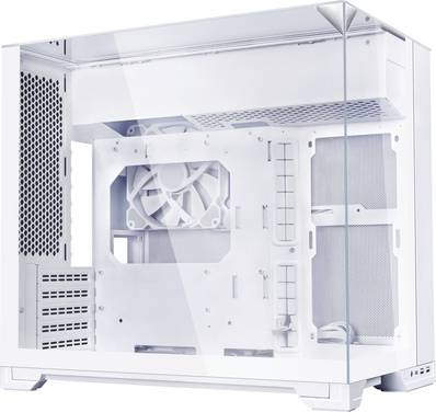 Lian Li O11 Vision-M Microtower Datorchassi Vit Sidofönster