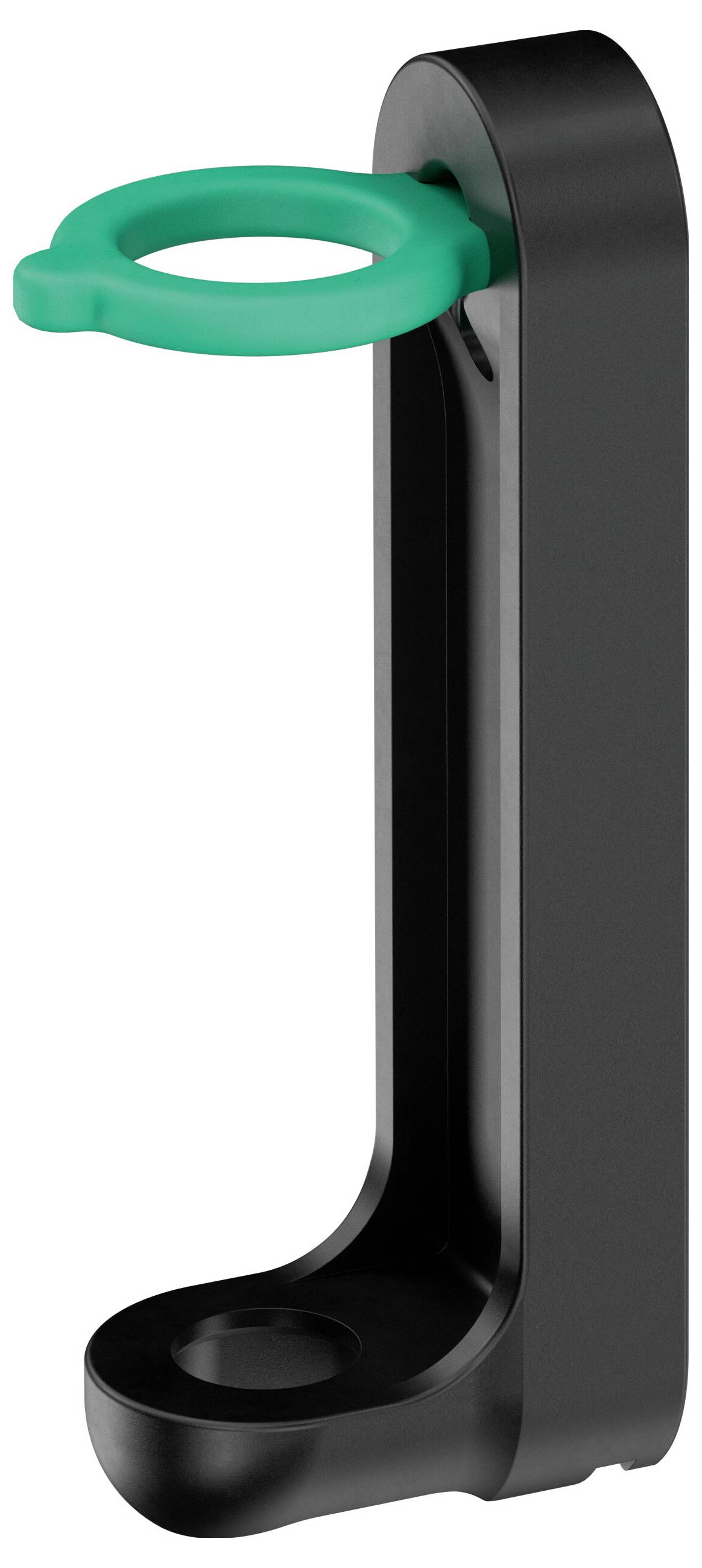 En silverfärgad bärbar dator öppen i en vinkel, som visar ett Windows-skrivbord med en blå abstrakt virvelskärmbild.