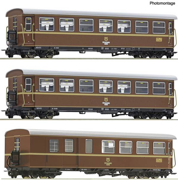 Personvagn H0e Roco 6240006  DC 1 st