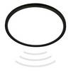 Briloner 7525415 MOVE Takbelysning med rörelsedetektor LED LED 18 W Svart