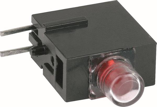 Mentor LED hållmonterad Gul 3 mm 20 mcd 60 ° 20 mA 2.1 V