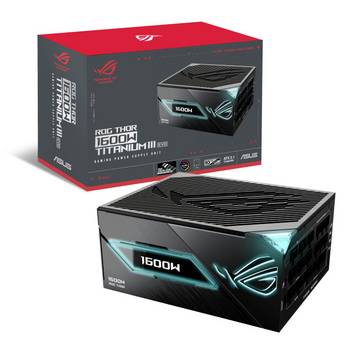 Asus ROG-THOR-1600T3-GAMING-EVO PC nätaggregat   1600 W ATX 80PLUS® Titanium