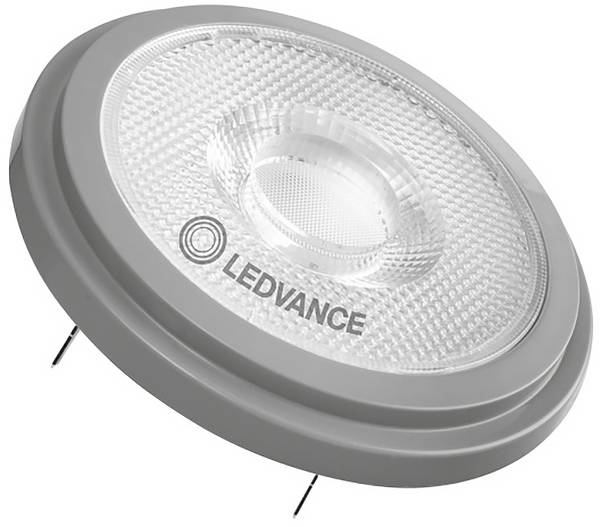 LEDVANCE 4099854048548 LED-lamp EEK G (A - G) G53  7.4 W Varmvit (Ø x L) 110.7 mm x 55 mm  1 st