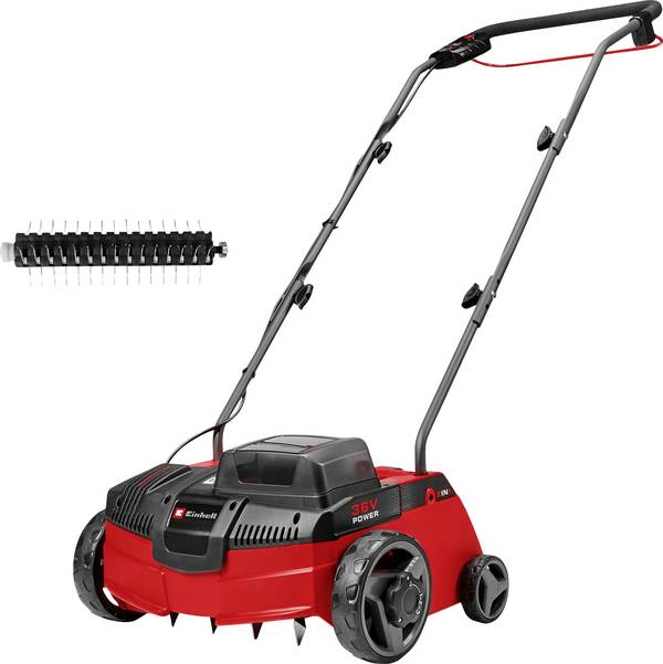 Einhell GC-SA 36/31 Li-Solo Vertikalskärare, Mossrivare Li-Ion Batteri Justerbar tröskel, mobil, exkl. batteri, utan laddare Arbetsbredd 31 cm