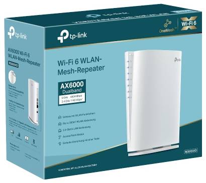 TP-LINK WiFi Repeater RE6000XD V1 RE6000XD(DE)-3