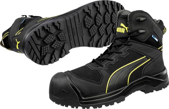 PUMA ROCK HD CTX MID S7S FO LG CI SR 632700200000045  Säkerhetsskor S7S Skostorlek (EU): 45 Svart 1 par
